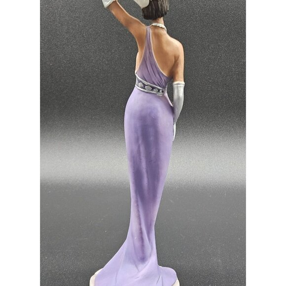 VTG Les Femmes Collection By Arnart Figurine Art Deco Statue Flapper 20's Style - Picture 3 of 6